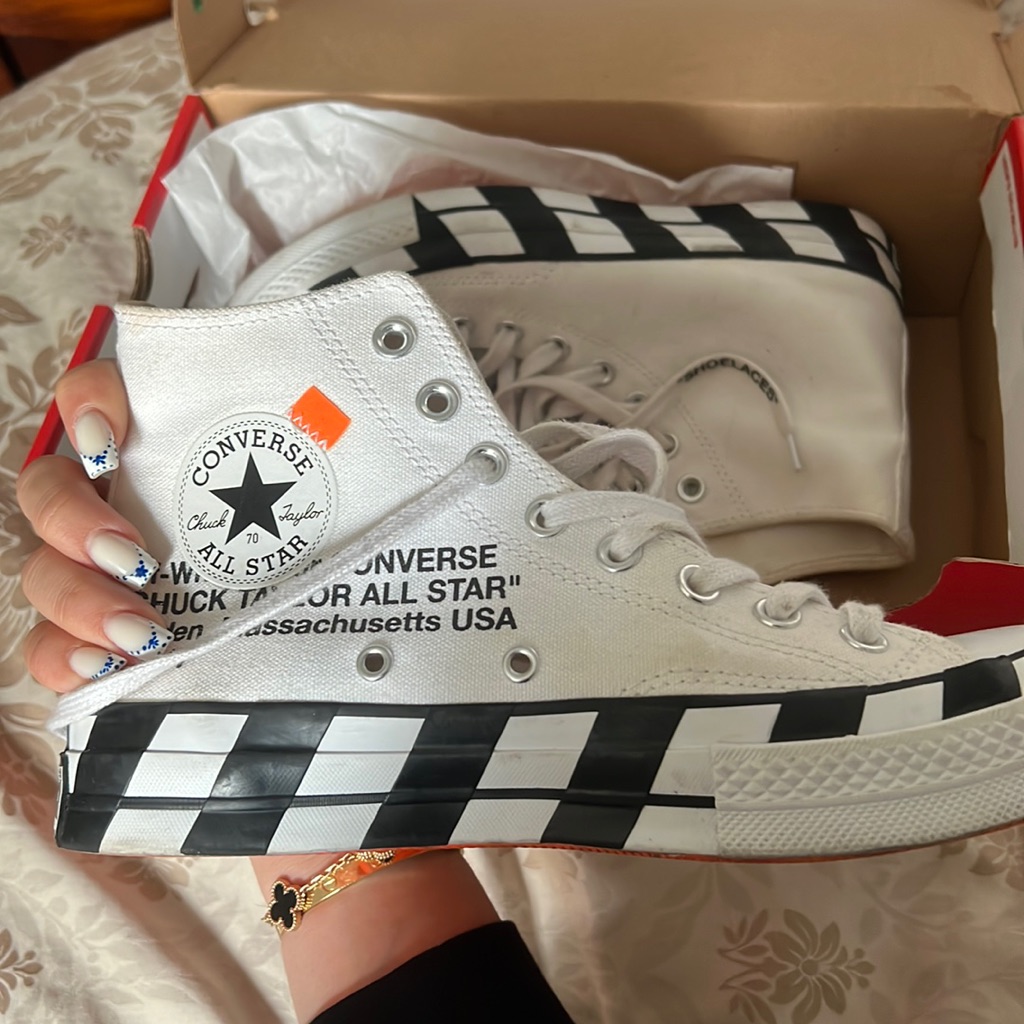 Converse X Off-White Chuck Taylor All-Star 70s Hi Sneakers